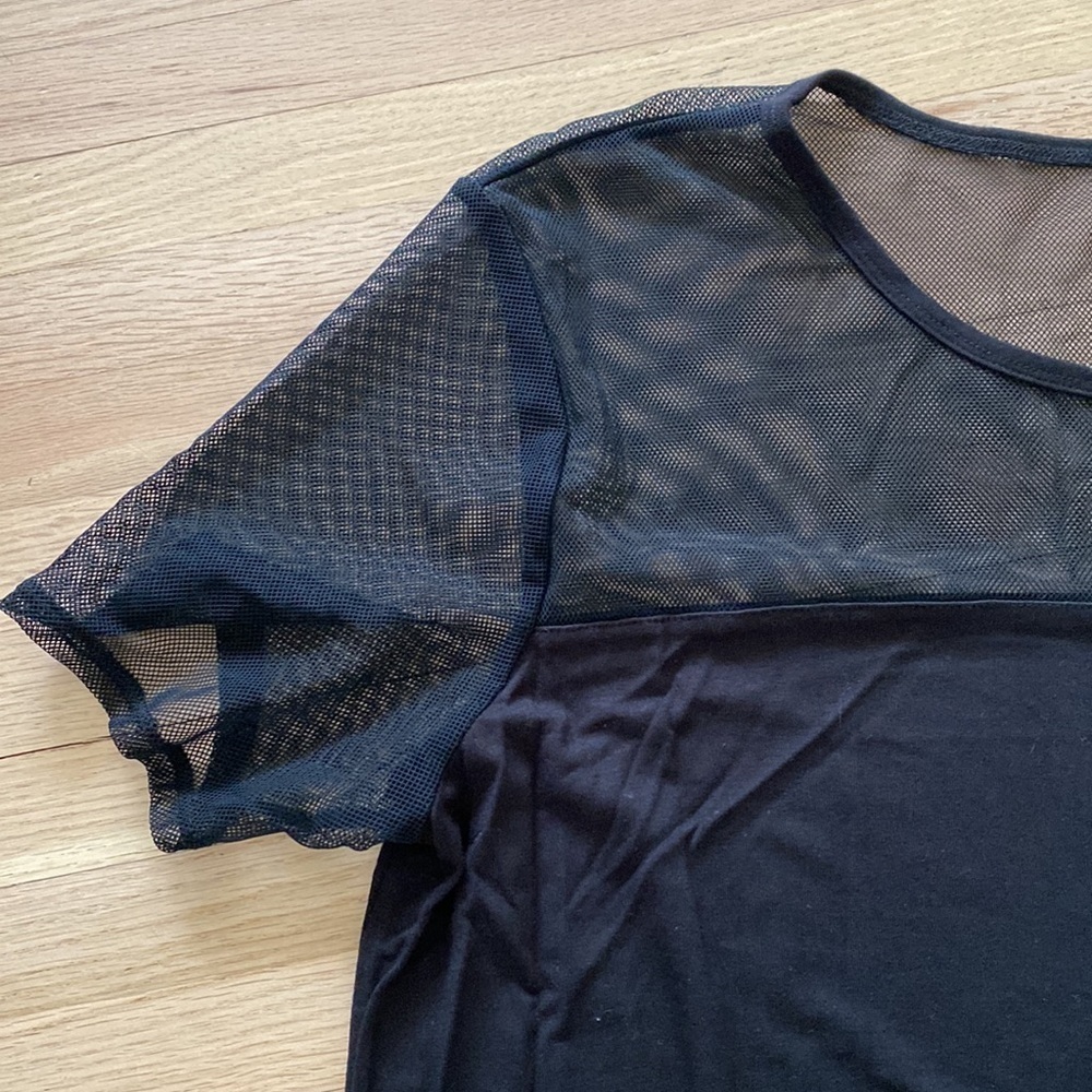 Mesh Tunic Mini Dress - Picture 2 of 3